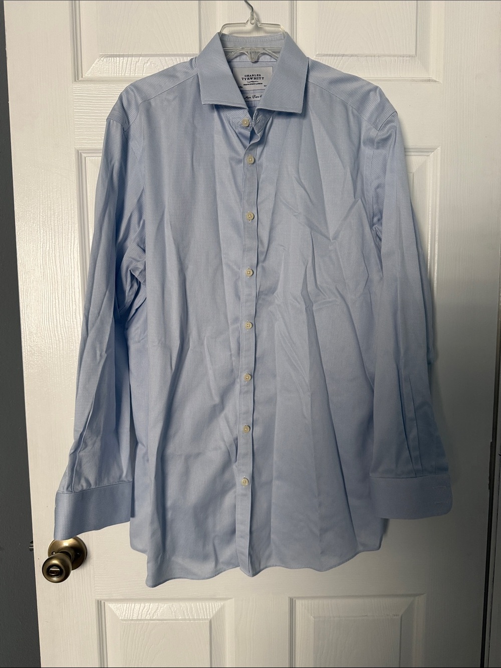 Charles Tyrwhitt Light Blue Dress Shirt - Long Sleeve